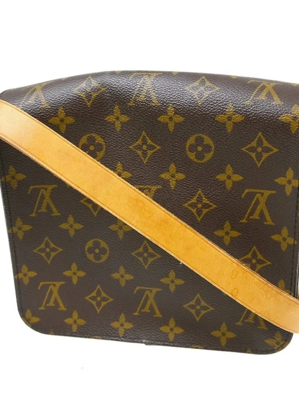 LOUIS VUITTON CARTOUCHIERE MM SHOULDER BAG